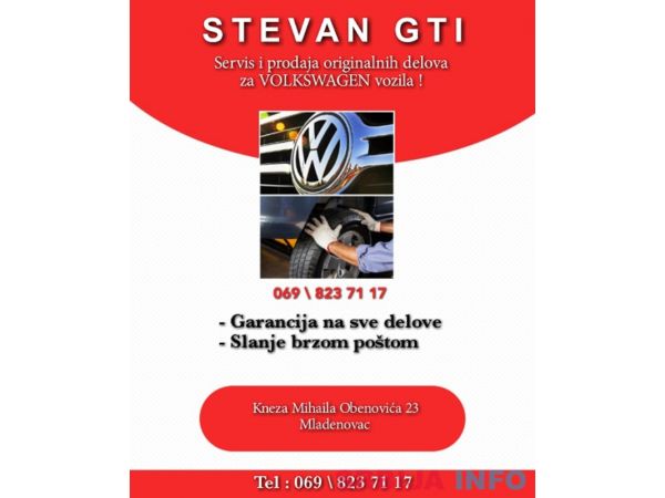 Delovi za Volkswagen Akcija