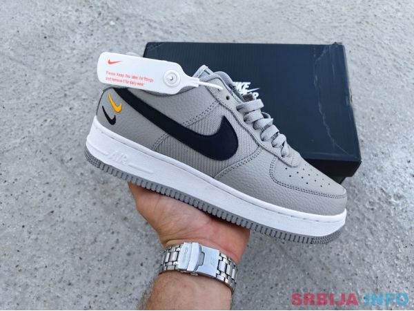 Nike patike Air Force Grey Black