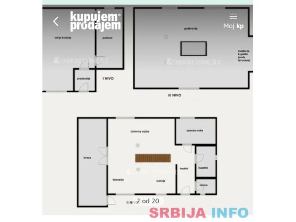 Kuća 213 m2 &Scaron;evrljuge Kosjerić 