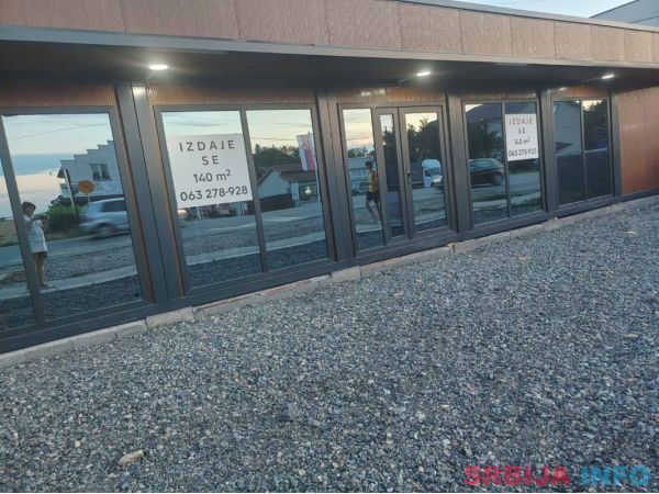 Izdaje se ekskluzivan objekat od 140m2 na top lokaciji