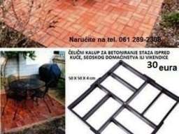Čelični kalupi za betoniranje