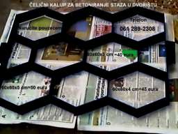 Čelični kalupi za betoniranje