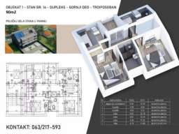 Prodaja stana 90m2 Sremska Mitrovica
