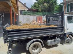 Kamionski prevoz-kiper građevinskog materijala, odvoz šuta