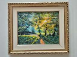 Ulje na platnu - Note jeseni, prelepa slika!