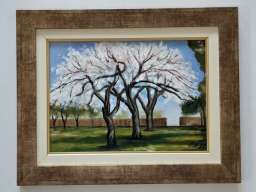 Ulje na platnu - Dolazak proleca, prelepa slika!