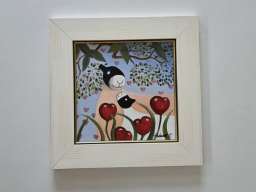 Ulje na platnu - Vrt ljubavi