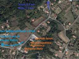 Plac 23ari u gradjevinskoj zoni, 1/1,cist, ravan