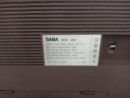 Radio kasetofon SABA RCR 480