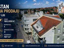 Na prodaju četvorosoban stan kod crkve na Ubu 