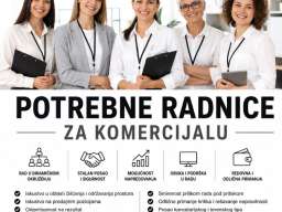 Potrebne radnice za komercijalu