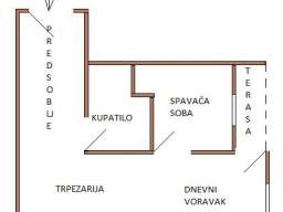 S-133 Jednosoban stan od 48 mkv. 
