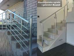 Aluminijumske ograde i gelenderi Kramil