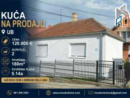 Na prodaju useljive 2 kuće u mirnom delu Uba 