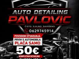 Auto detailing Pavlovic
