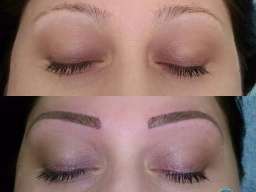 Trajna &scaron;minka obrva - tehnika senčenja 