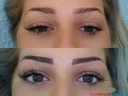 Trajna &scaron;minka obrva - tehnika senčenja 