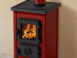 Peć na čvrsto gorivo HAPPY CRVENA