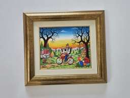 Naiva, ulje na platnu - Na putu kuci