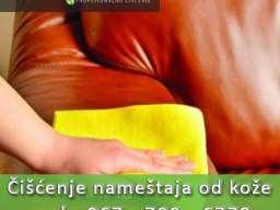 Čišćenje nameštaja od kože