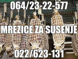 Mrezice za susenje, rolovanje, pilica,mesa