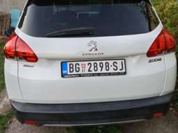 Pežo 2008.1.2turbo benzin 2017. god 