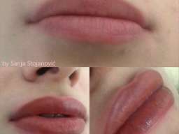 Trajna &scaron;minka usana