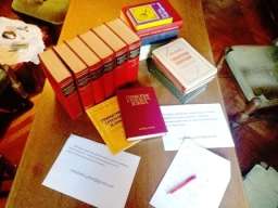 Lektura, korektura, redaktura, tehničko uređenje teksta. 