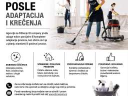 Čišćenje posle adaptacija i krečenja