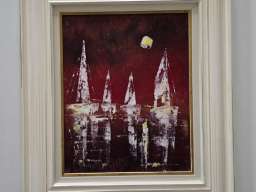 Ulje na platnu - Nocni horizont, prelepa slika!