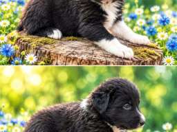 Border collie &scaron;tenci